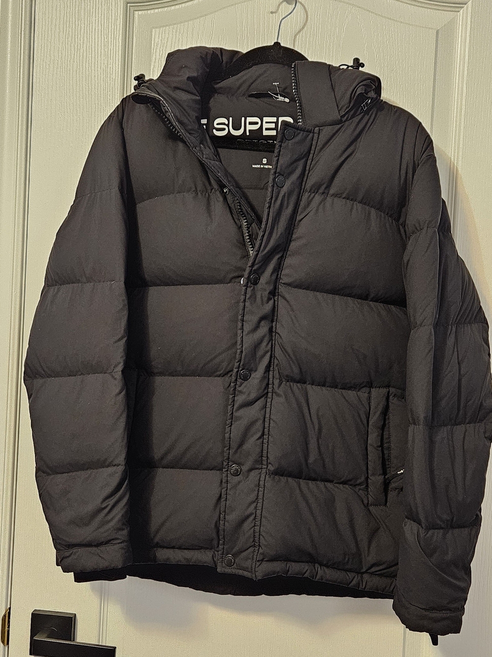 TNA Super Puff Original Hooded Puffer Jacket Small